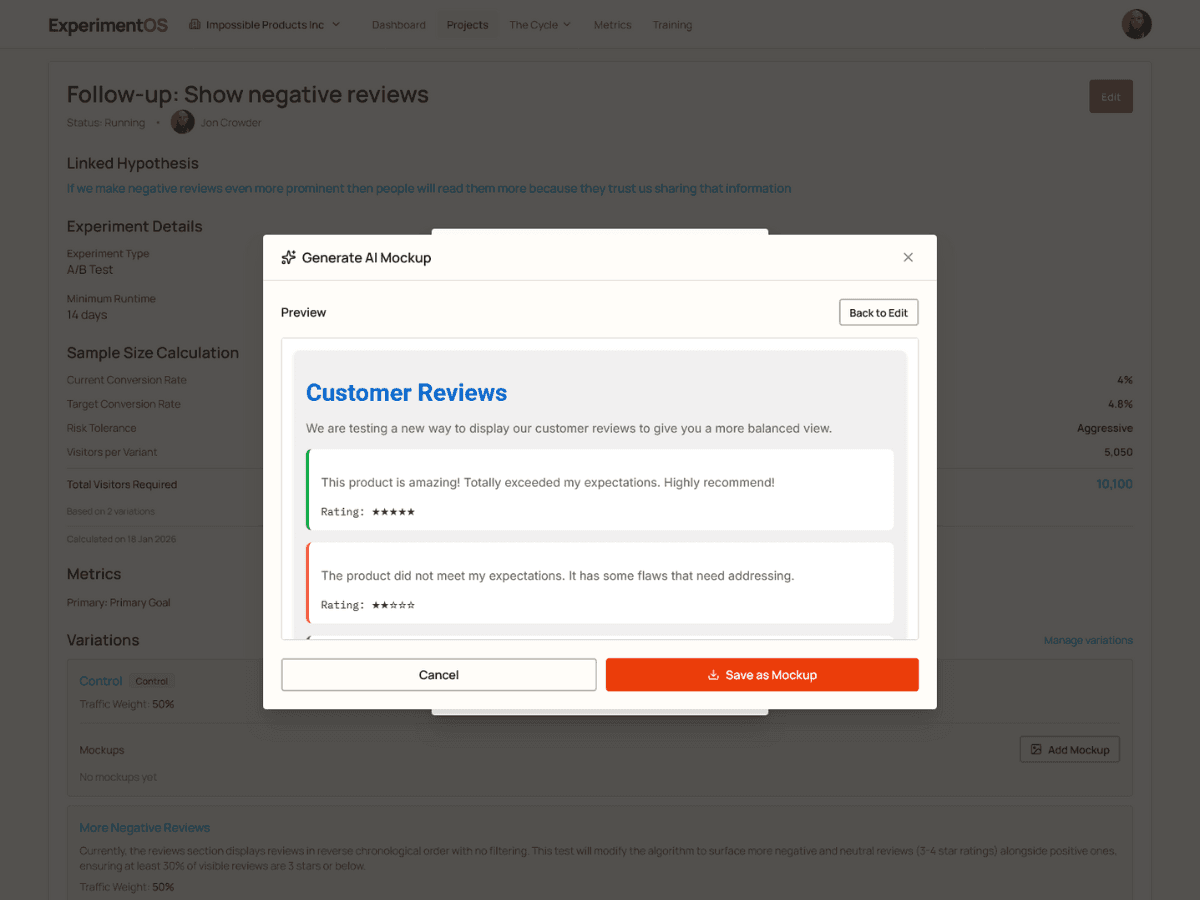 AI design variations